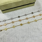 [Imperial]CLOVER 6 MOTIF DIAMOND LASER BRACELET