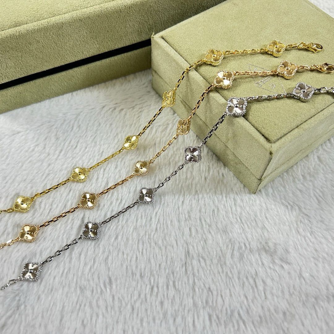 [Imperial]New CLOVER 6 MOTIF DIAMOND BRACELET