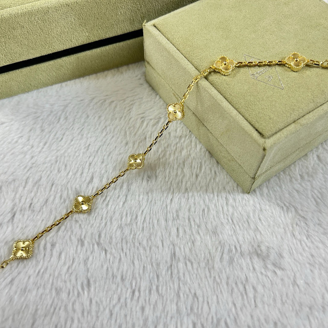 [Imperial]New CLOVER 6 MOTIF DIAMOND BRACELET