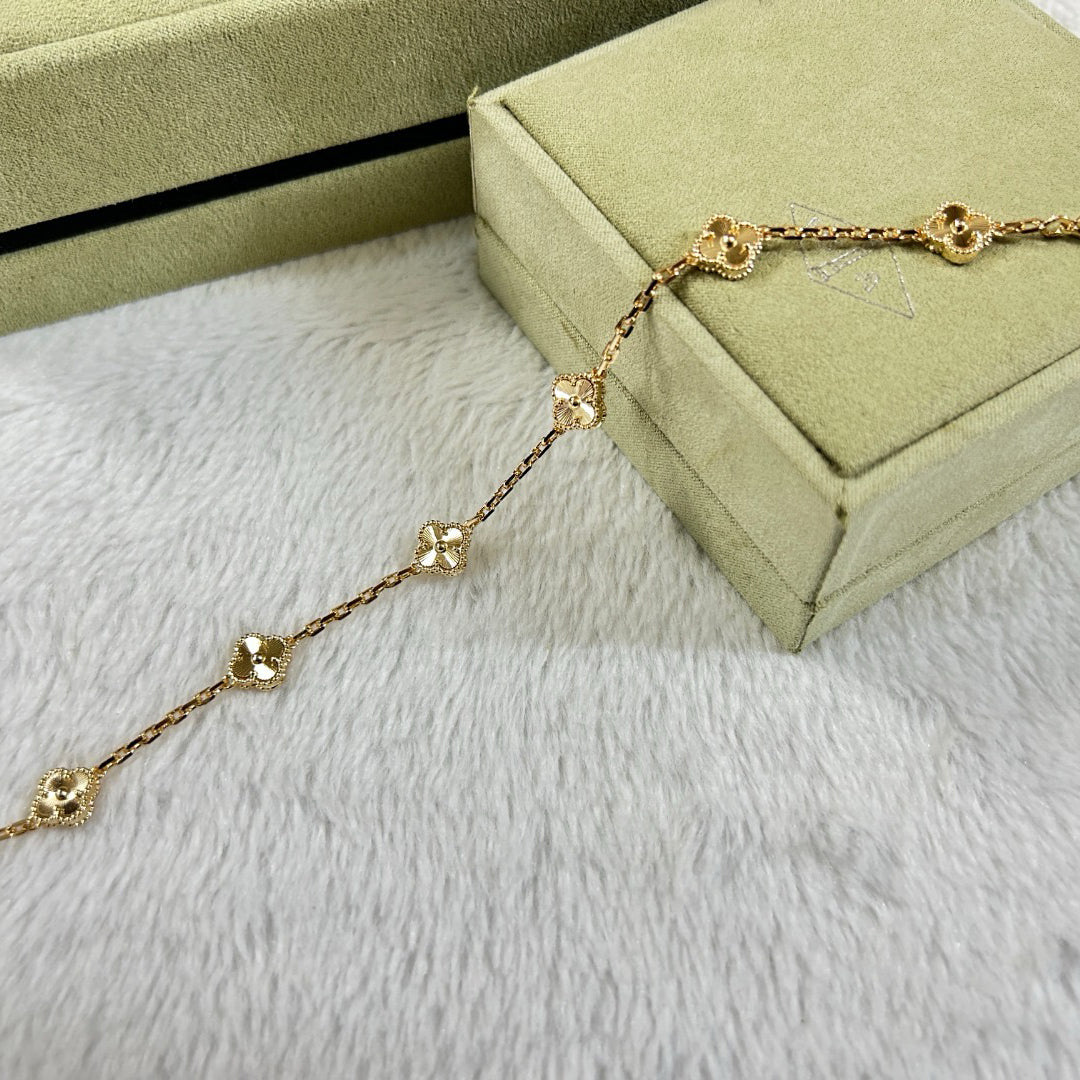 [Imperial]New CLOVER 6 MOTIF DIAMOND BRACELET