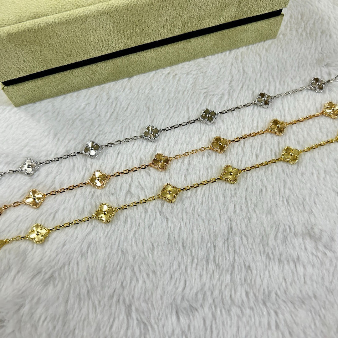 [Imperial]New CLOVER 6 MOTIF DIAMOND BRACELET