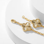[Imperial] CLOVER 10 MOTIFS LASER NECKLACE
