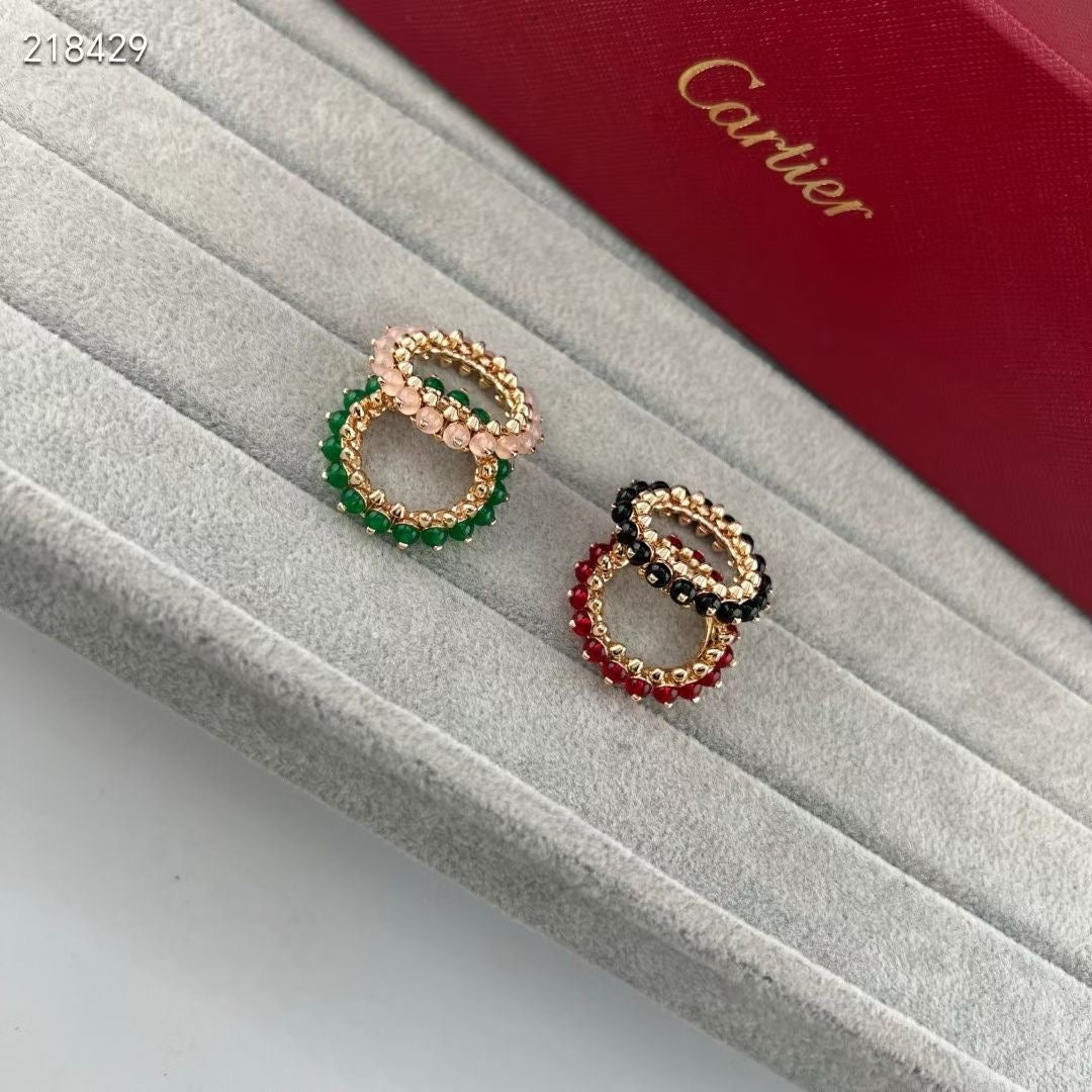 [Imperial] CLASH NEW COLORED GEMSTONE RING