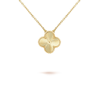 [Imperial] CLOVER 15MM LASER NECKLACE