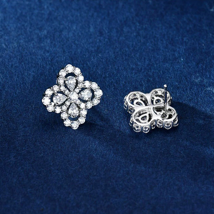 [Imperial] LOOP EARRINGS FULL MOTIF DIAMOND 16MM