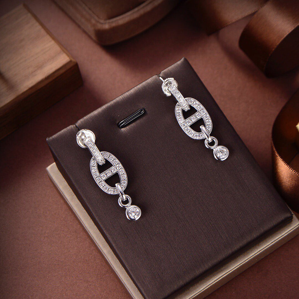 [Imperial] HM CHAINE DIAMOND EARRINGS