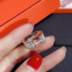 [Imperial] H RING FULL DIAMOND