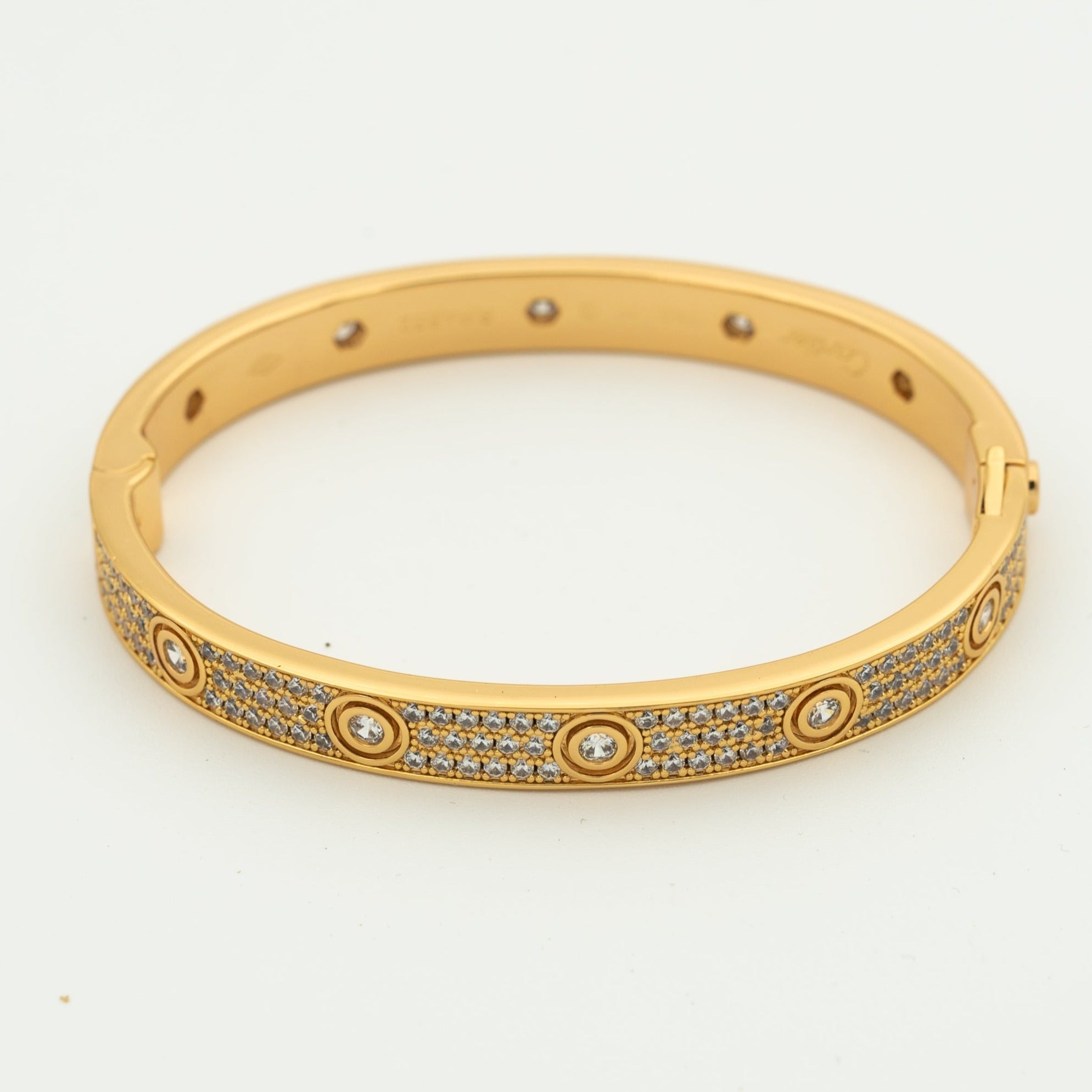 [Imperial] LOVE BRACELET 6.1MM DIAMOND-PAVED 10 BIG DIAMONDS