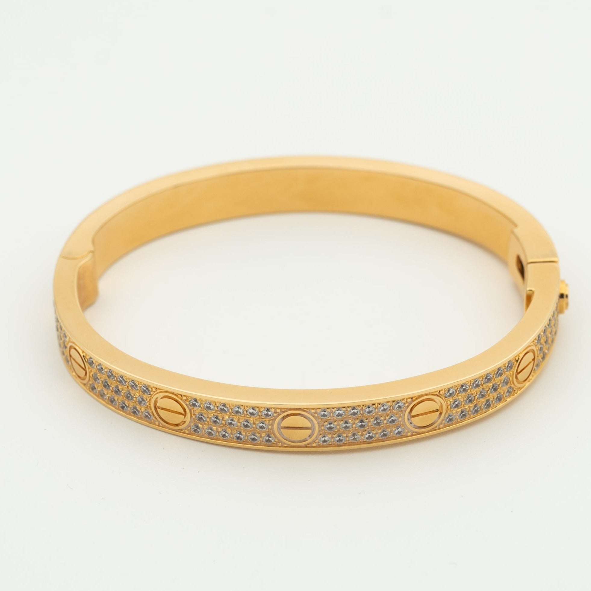 [Imperial] LOVE BRACELET 6.1MM DIAMOND-PAVED