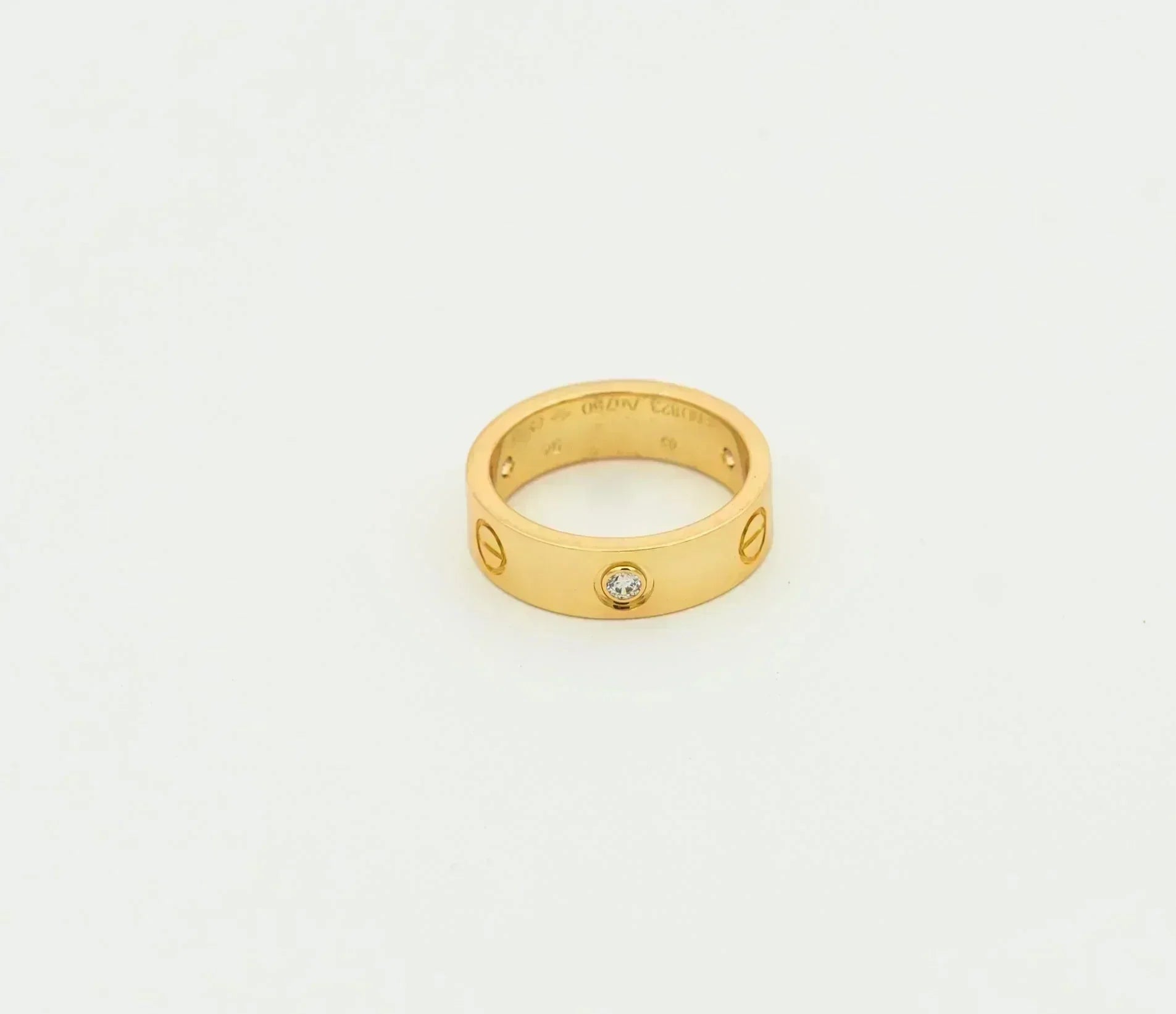 [Imperial] LOVE RING 5.5MM 3 DIAMONDS GOLD