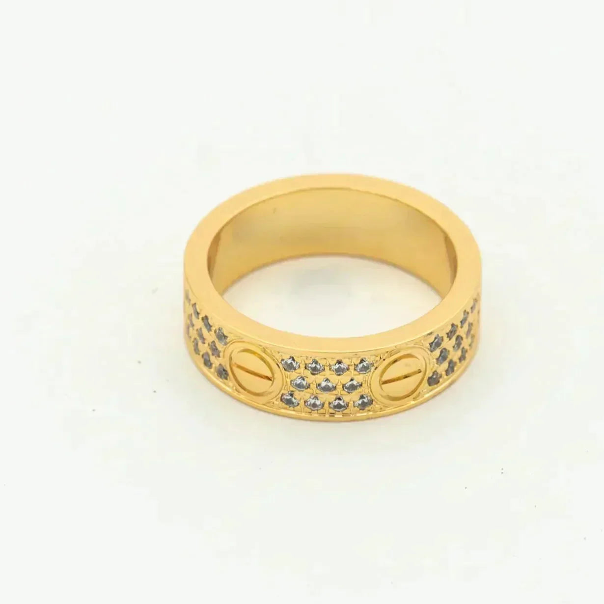 [Imperial] LOVE RING 5.5MM DIAMONDS PAVED
