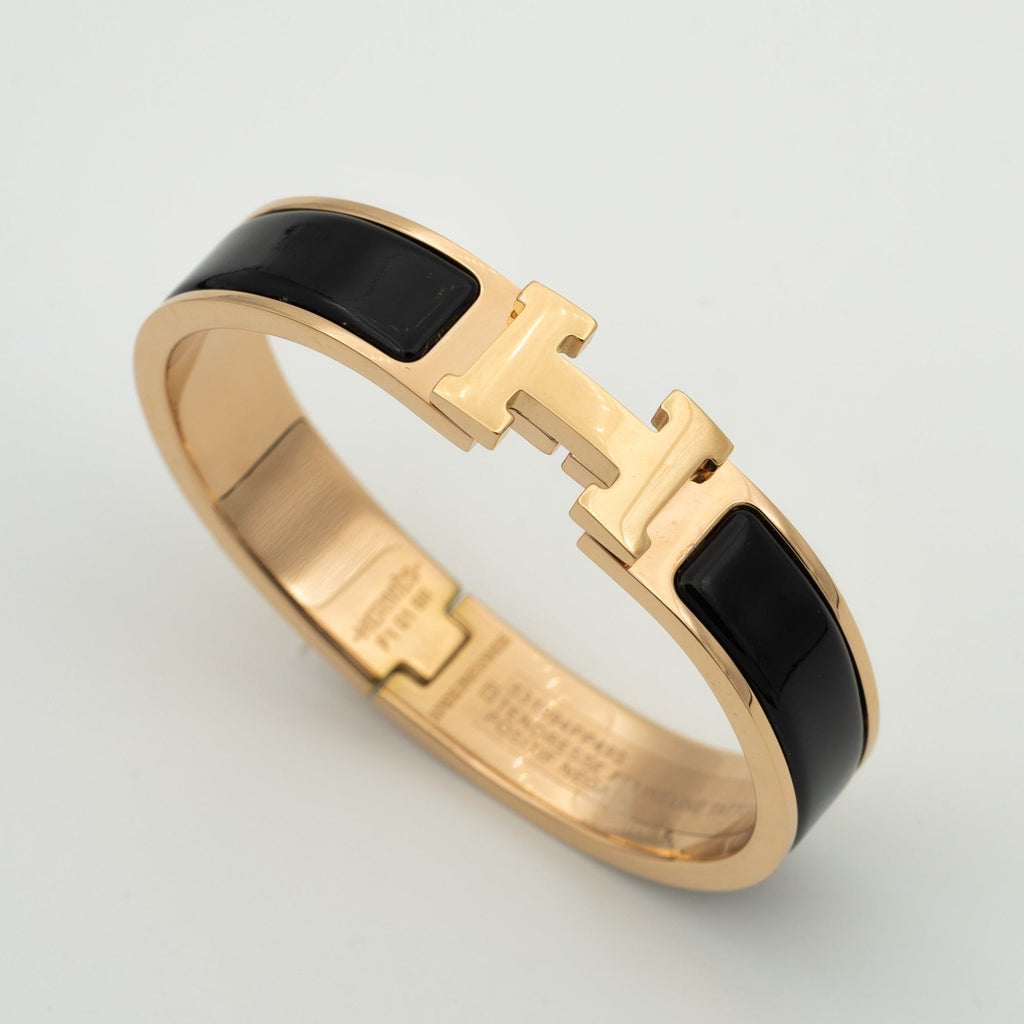 [Imperial] H BLACK BRACELET