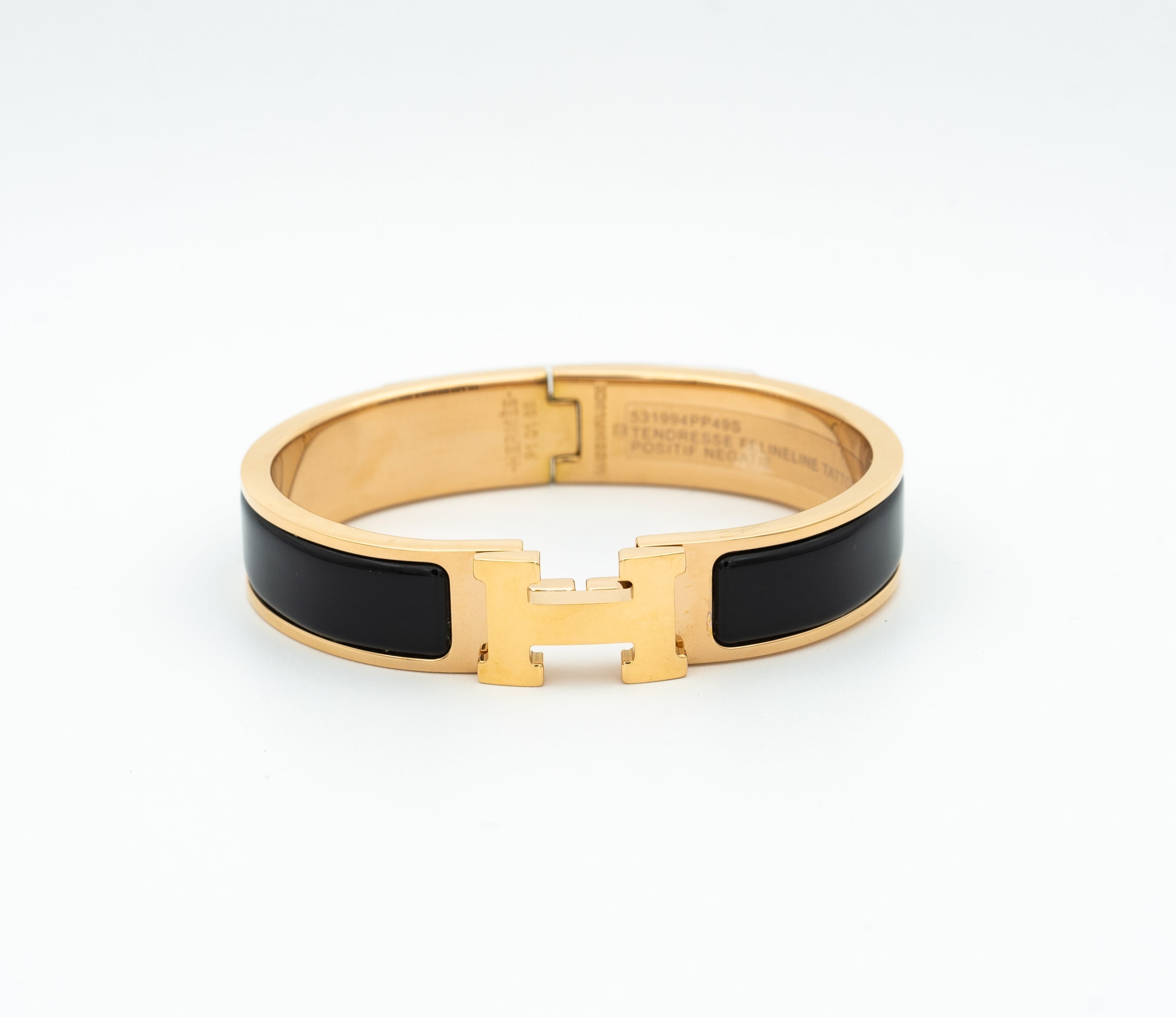 [Imperial] H BLACK BRACELET