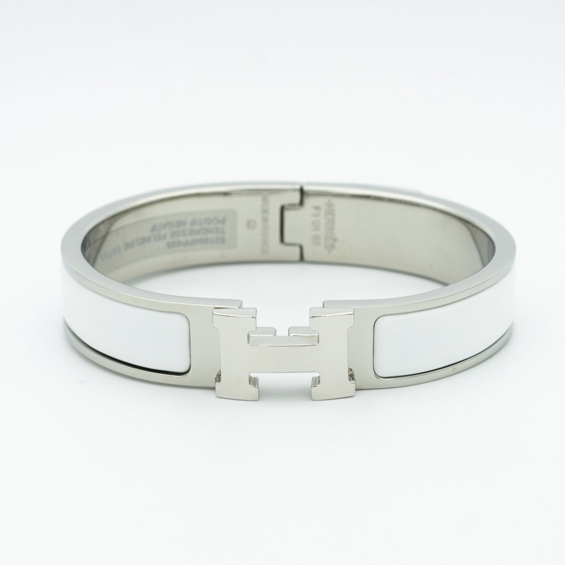 [Imperial] H WHITE BRACELET