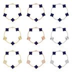 [Imperial]New CLOVER 5 MOTIF LAPIS LAZULI BRACELET COLLECTION