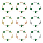 [Imperial]New  CLOVER 5 MOTIF MALACHITE BRACELET COLLECTION