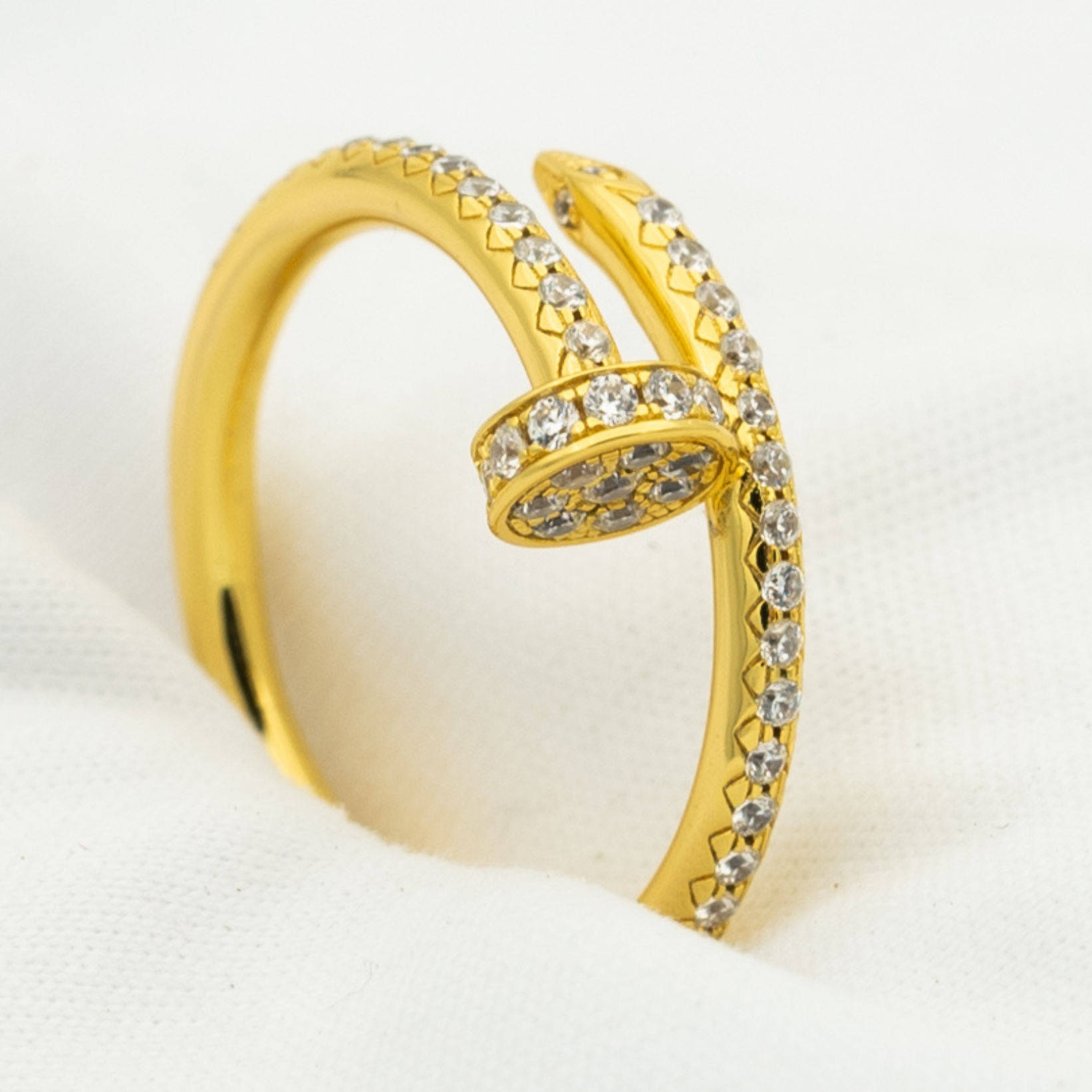 [Imperial] JUSTE RING 1.8MM GOLD DIAMONDS