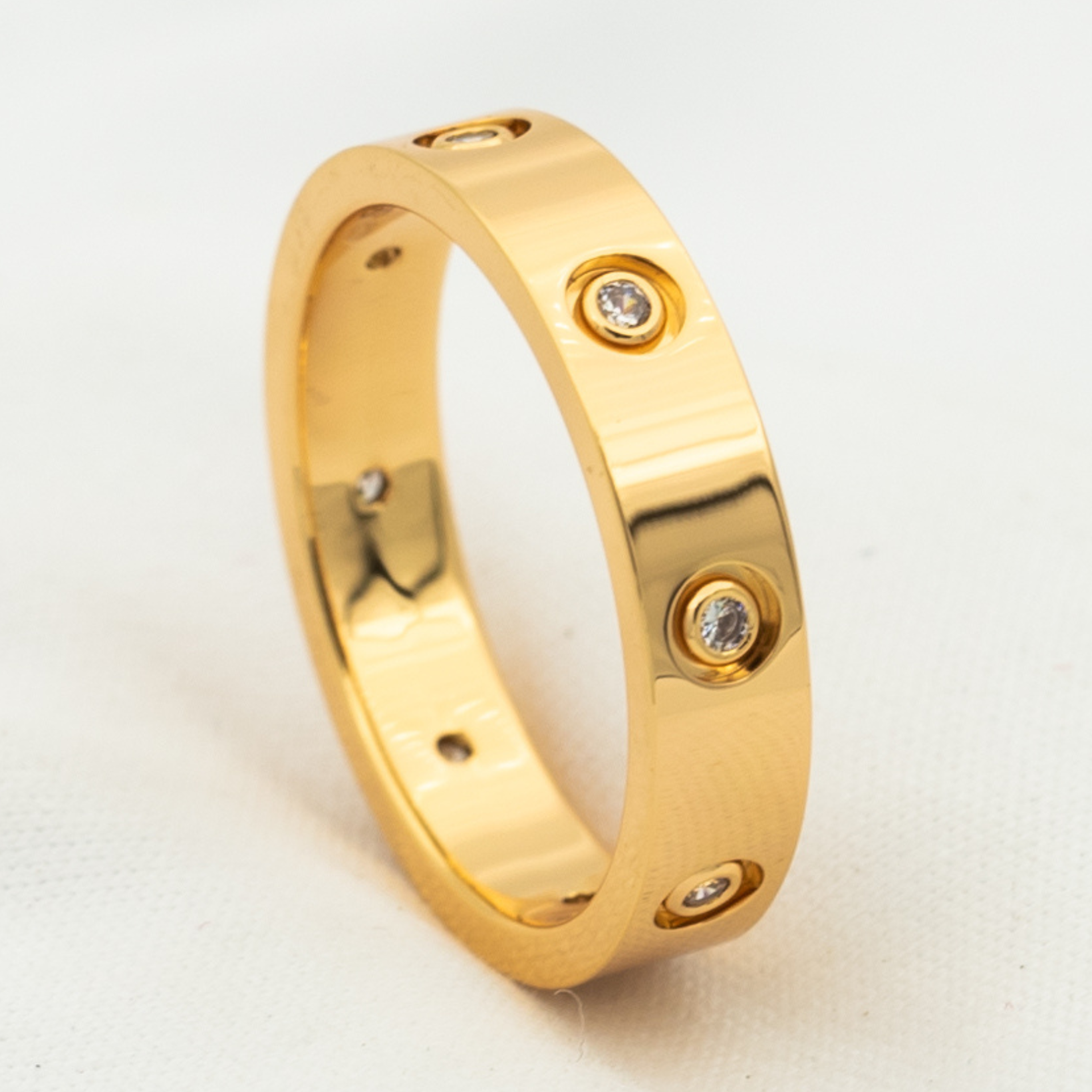 [Imperial] LOVE RING 3.6MM 8 DIAMONDS
