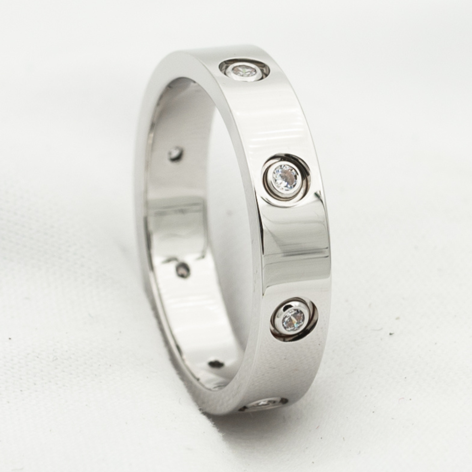 [Imperial] LOVE RING 3.6MM 8 DIAMONDS
