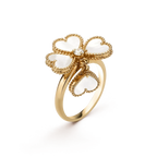 [Imperial] SWEET CLOVER WHITE MOP RING
