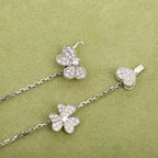 [Imperial] FRIVOLE SILVER 9 FLOWERS NECKLACE