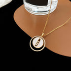 [Imperial]  MOVE MM NACRE BLANCHE DIAMOND NECKLACE