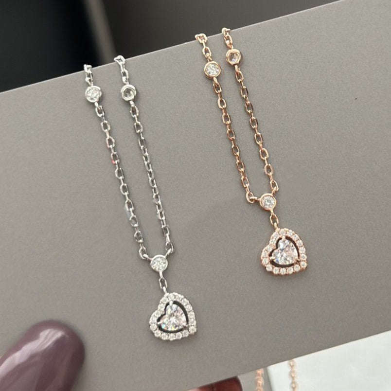 [Imperial] JOY HEART DIAMOND NECKLACE