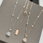 [Imperial] JOY HEART DIAMOND NECKLACE