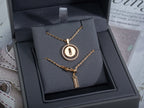 [Imperial]  MOVE PM NECKLACE PINK GOLD DIAMOND
