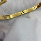 [Imperial] CLASSIC HM CLIC WHITE 8MM ENAMEL BRACELET