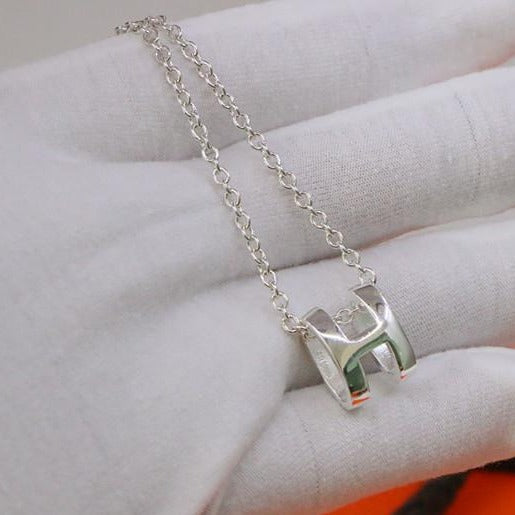 [Imperial] HM NECKLACE H LETTER OVAL SERIES