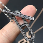 [Imperial] HM NECKLACE PLATINUM ROSE GOLD DIAMOND