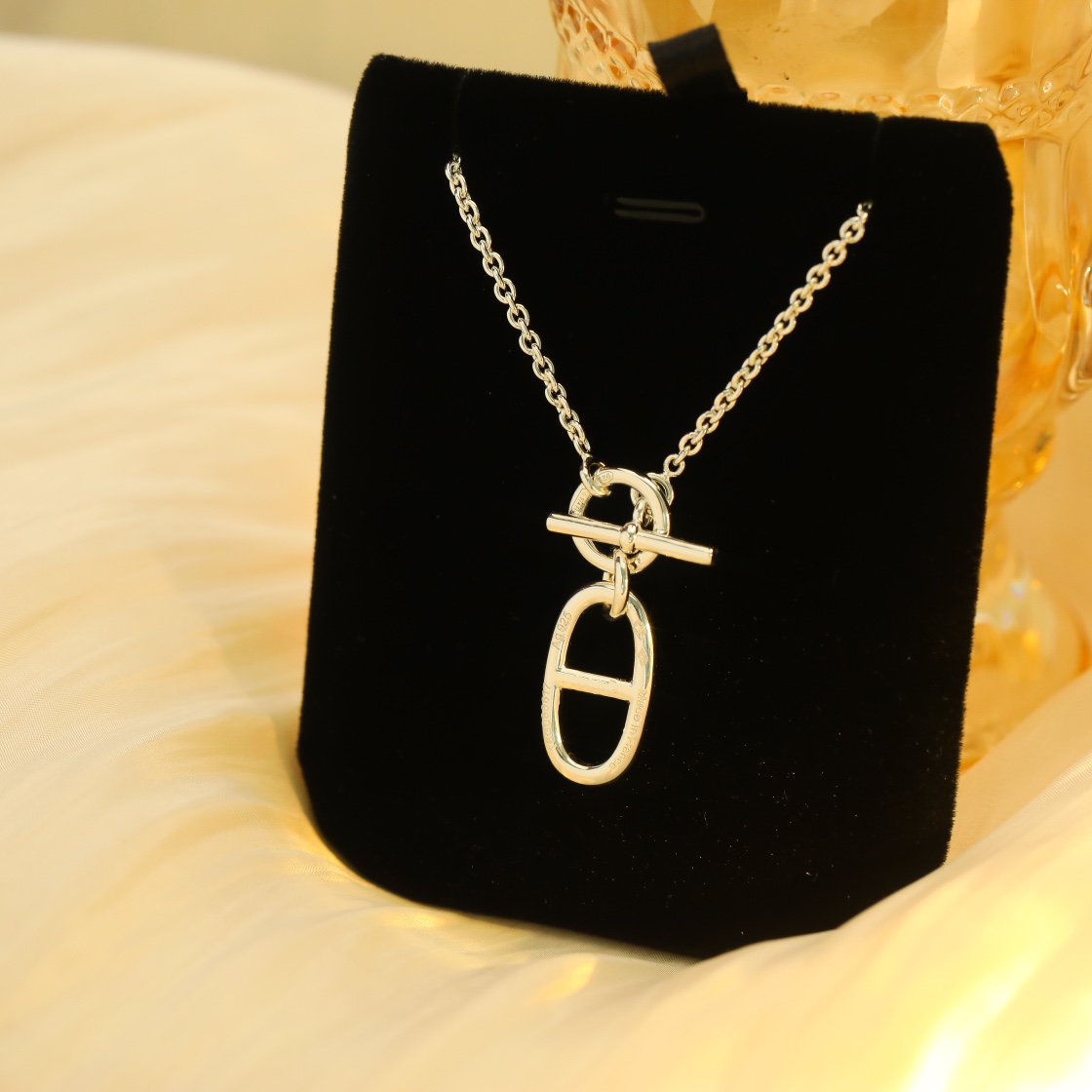 [Imperial] HM CHAINE D'ANCRE PENDANT NECKLACE STERLING SILVER