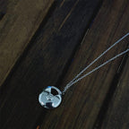 [Imperial] AMULETTE SILVER FULL DIAMOND NECKLACE