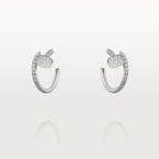[Imperial] JUSTE EARRINGS 12.75MM SILVER DIAMOND