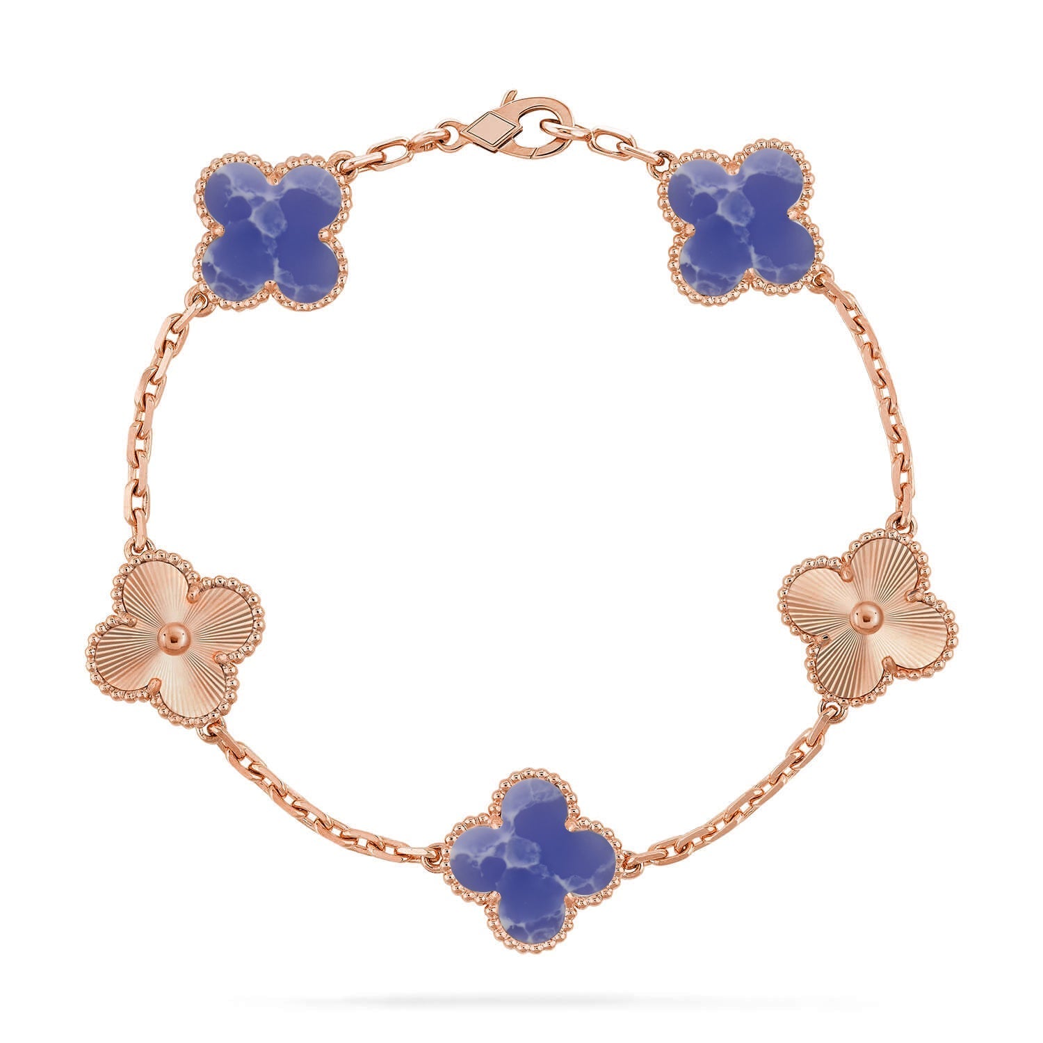 [Imperial]New CLOVER 5 MOTIF BLUE VEINS BRACELET COLLECTION