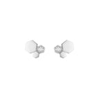 [Imperial] BEE LOVE SILVER DIAMOND EARRINGS