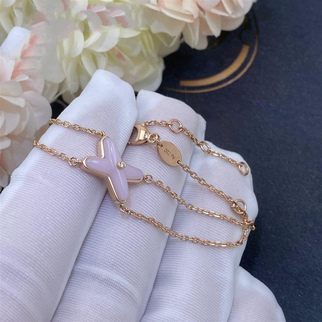 [Imperial] JEUX BRACELET PINK MOP PINK GOLD 1 DIAMOND
