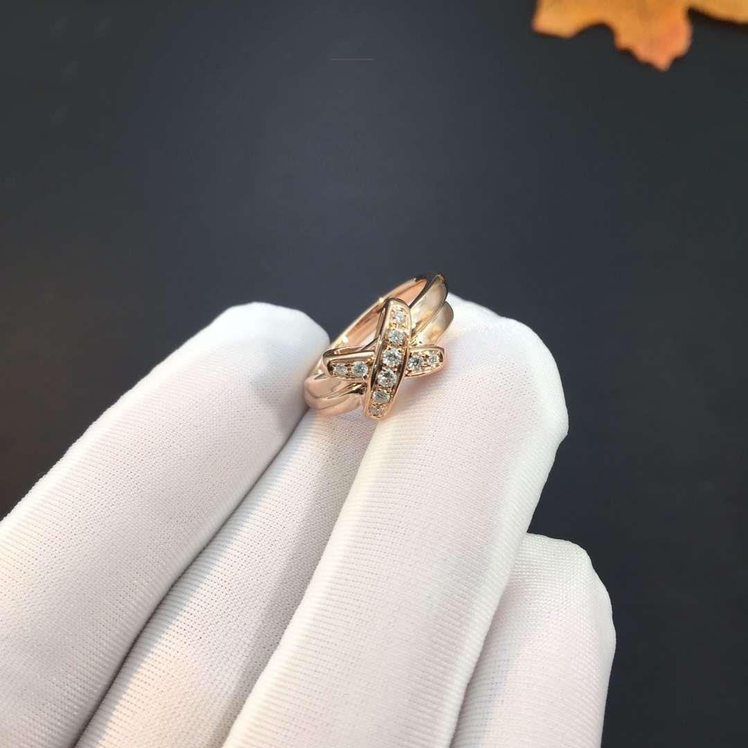 [Imperial] JEUX DE PINK GOLD DIAMOND RING