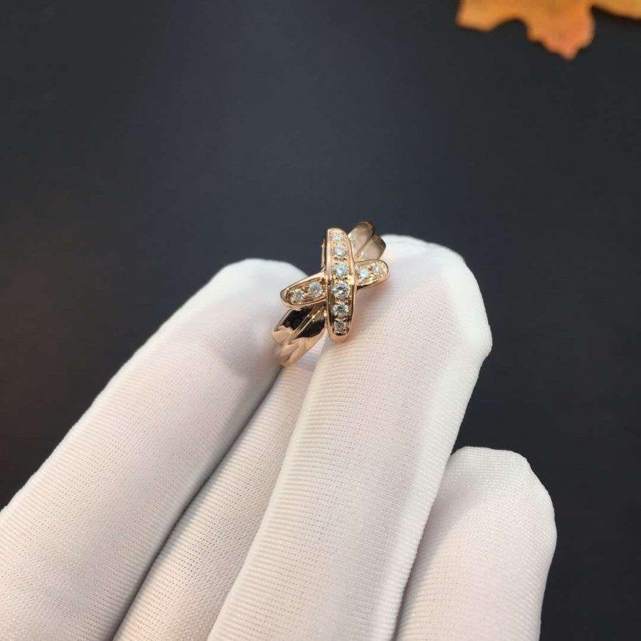 [Imperial] JEUX DE PINK GOLD DIAMOND RING