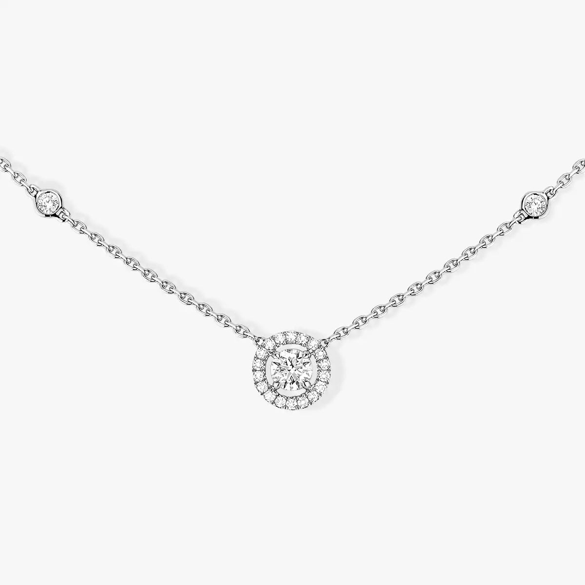 [Imperial] Diamond Necklace 0,20ct Brilliant Shape Joy