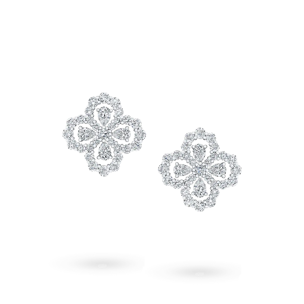[Imperial] LOOP EARRINGS FULL MOTIF DIAMOND 16MM