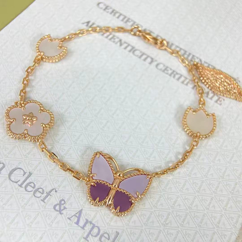 [Imperial] 26 NEW CLOVER LUCKY LIGHT PURPLE SET