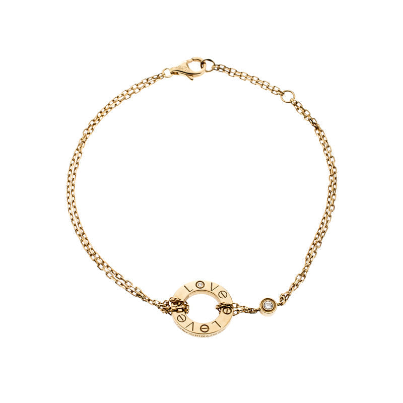 [Imperial] LOVE BRACELET 2 DIAMOND