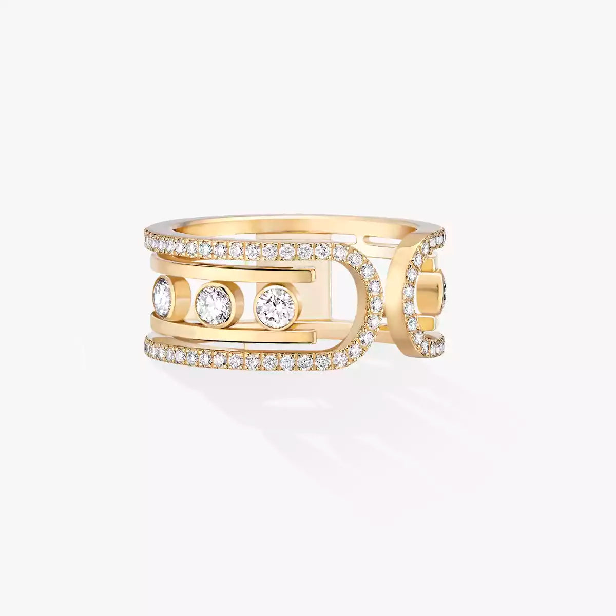 [Imperial] Move 10th Diamond Ring in Gold