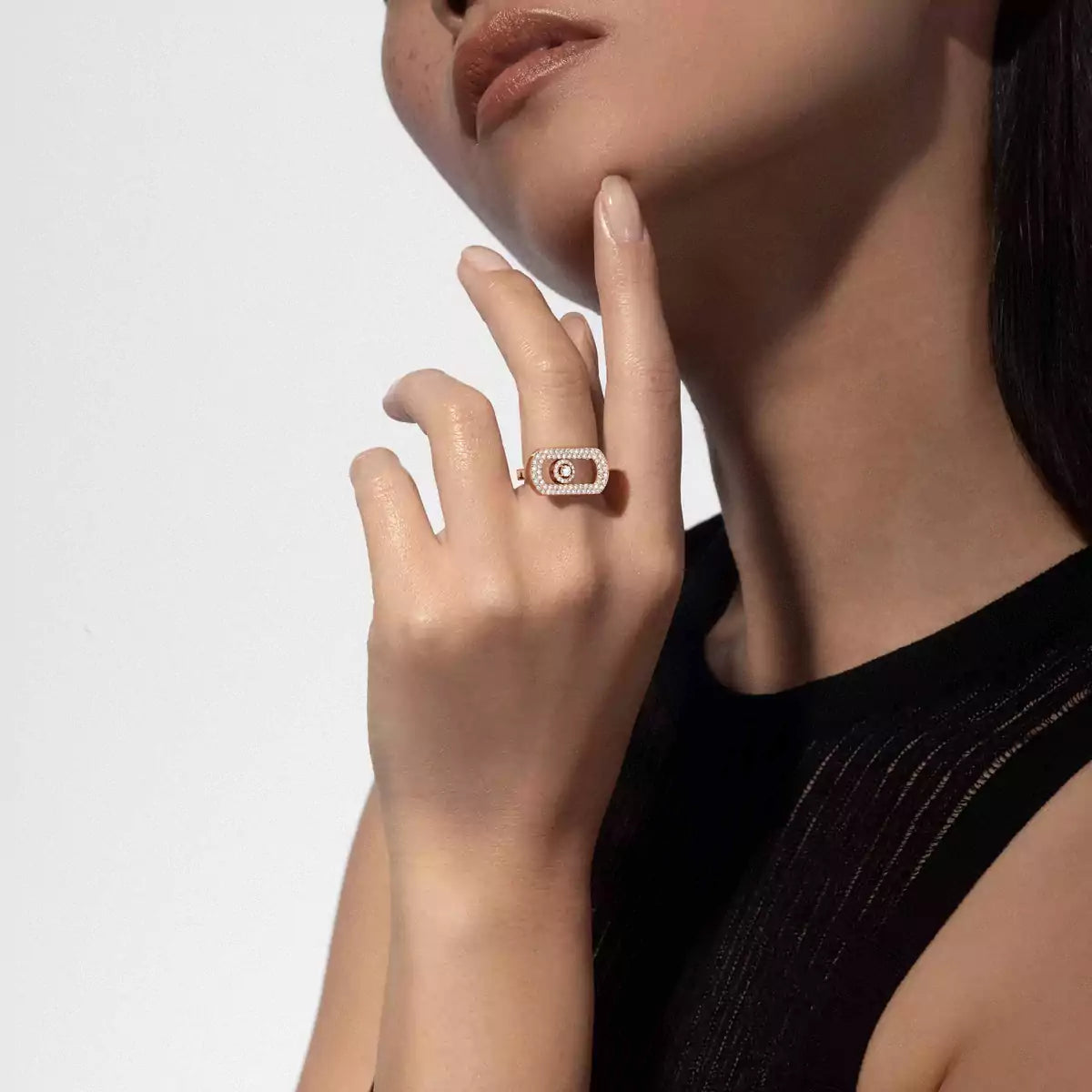 [Imperial] So Move Pave_-Set Diamond Ring