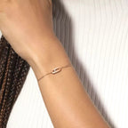 [Imperial] Move Uno Diamond Bracelet