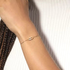 [Imperial] Move Uno Diamond Bracelet