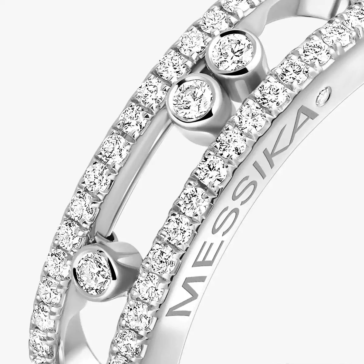 [Imperial]  Baby Move Gold Diamond Pave_ Ring