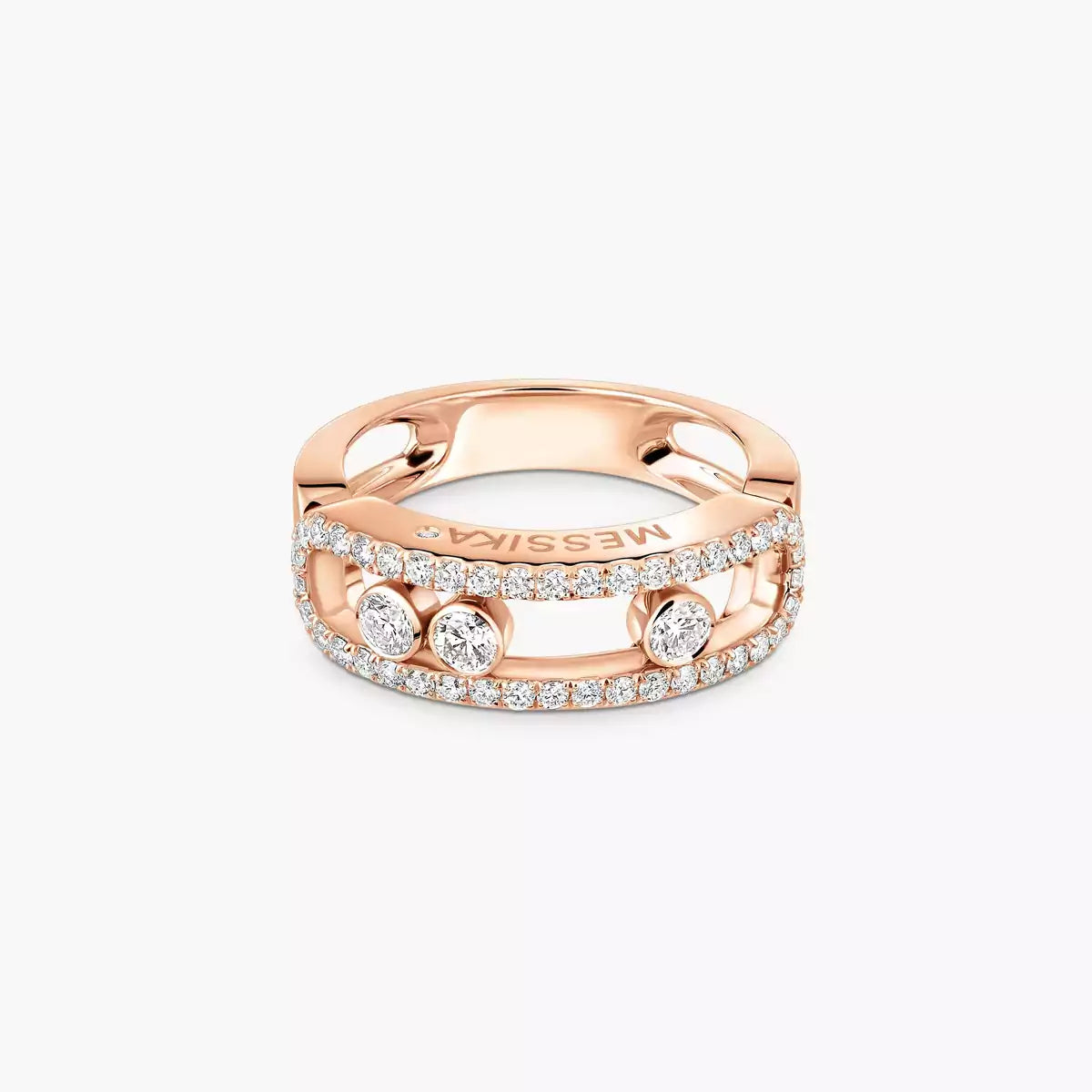 [Imperial]  Move Gold Diamond Pave_ Ring